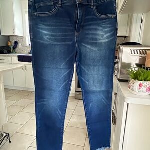 Wit & Wisdom Blue Ankle Jeans